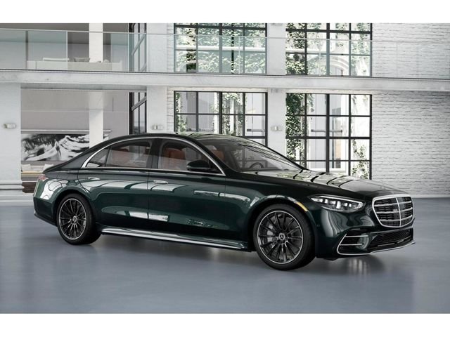 New 2026 Emerald Green Metallic Mercedes-Benz S 580 image 12