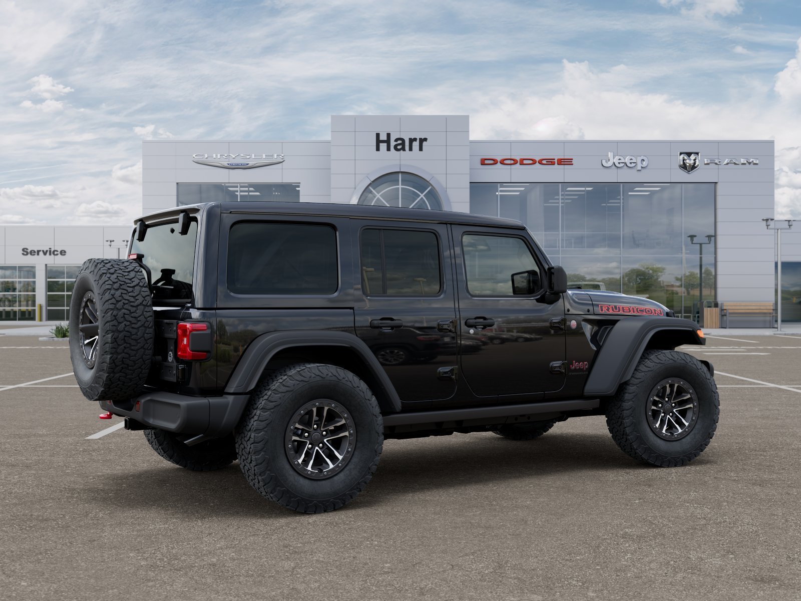 New 2026 Black Clear-Coat Exterior Paint Jeep Rubicon image 39