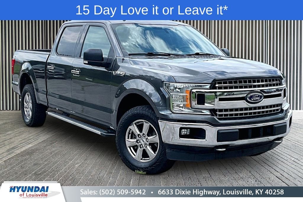 Used 2019 Gray Ford XLT image 1