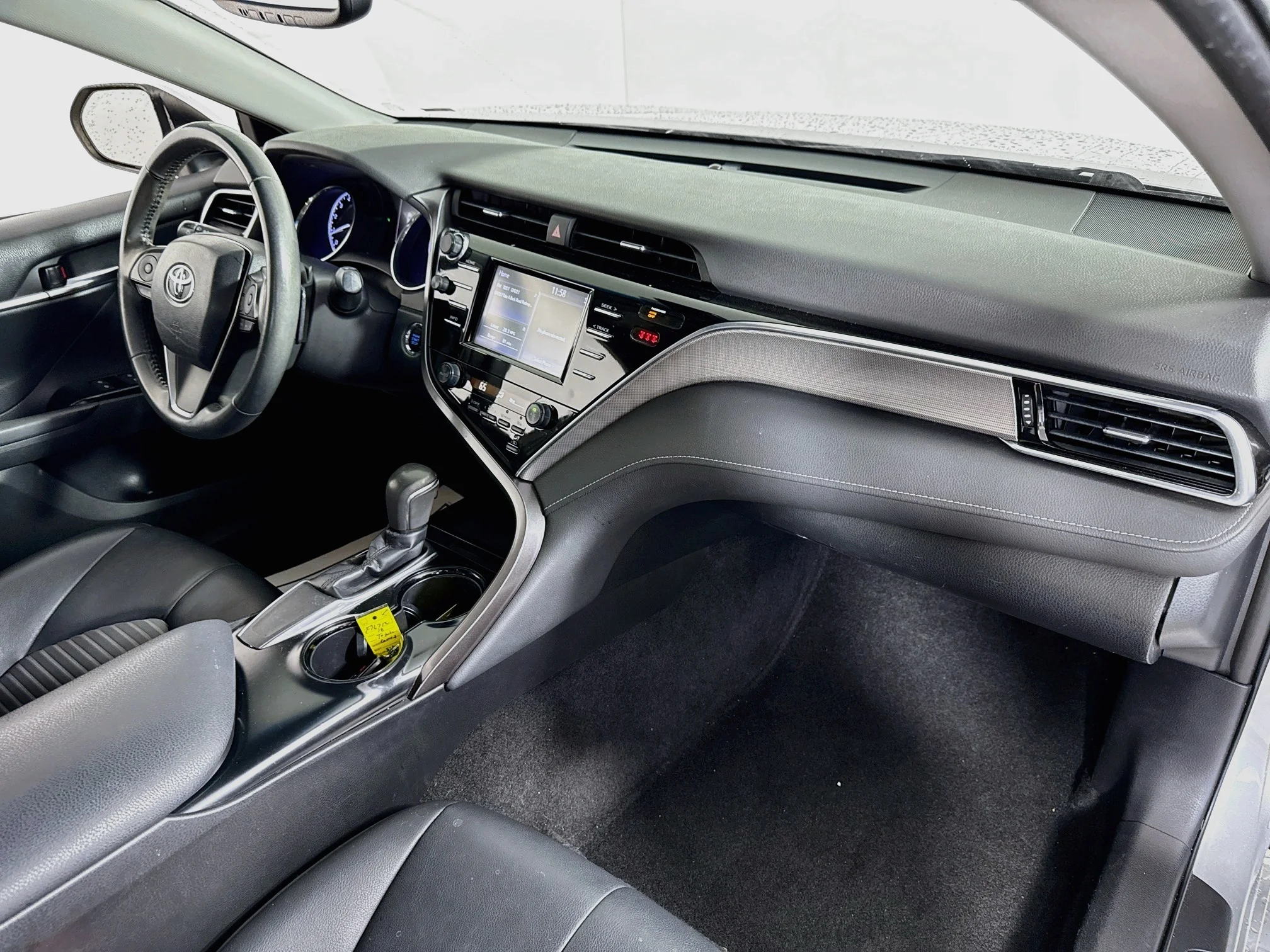 Used 2018 Celestial Silver Metallic Toyota SE image 26