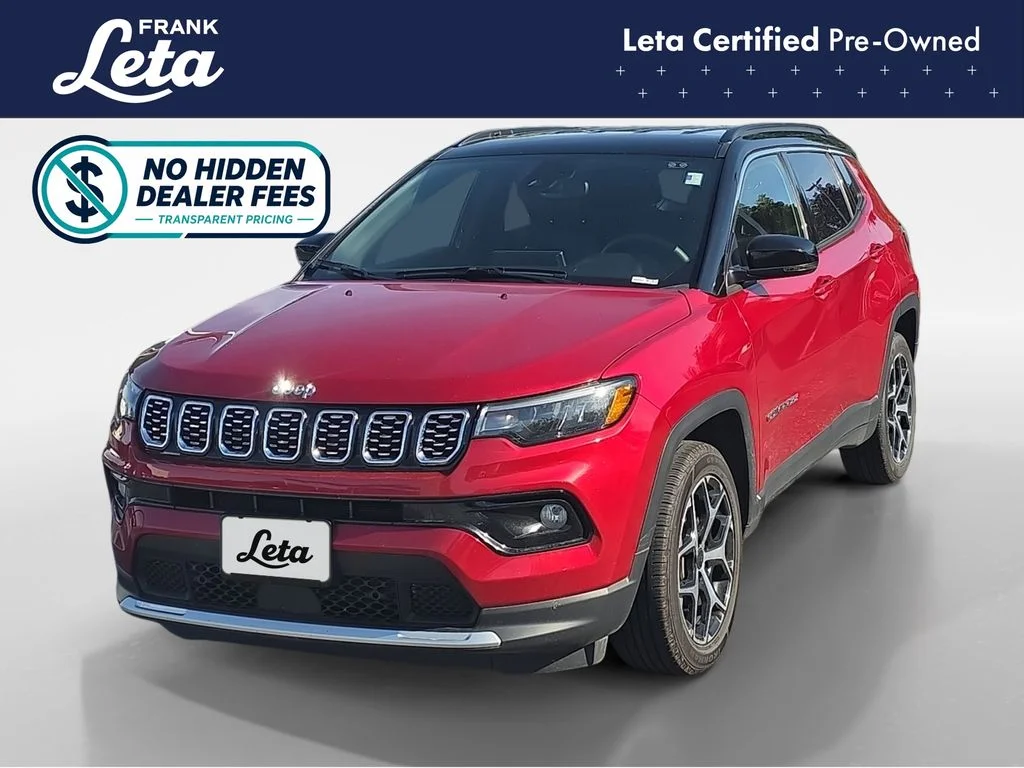 Used 2025 Red Jeep Limited image 1