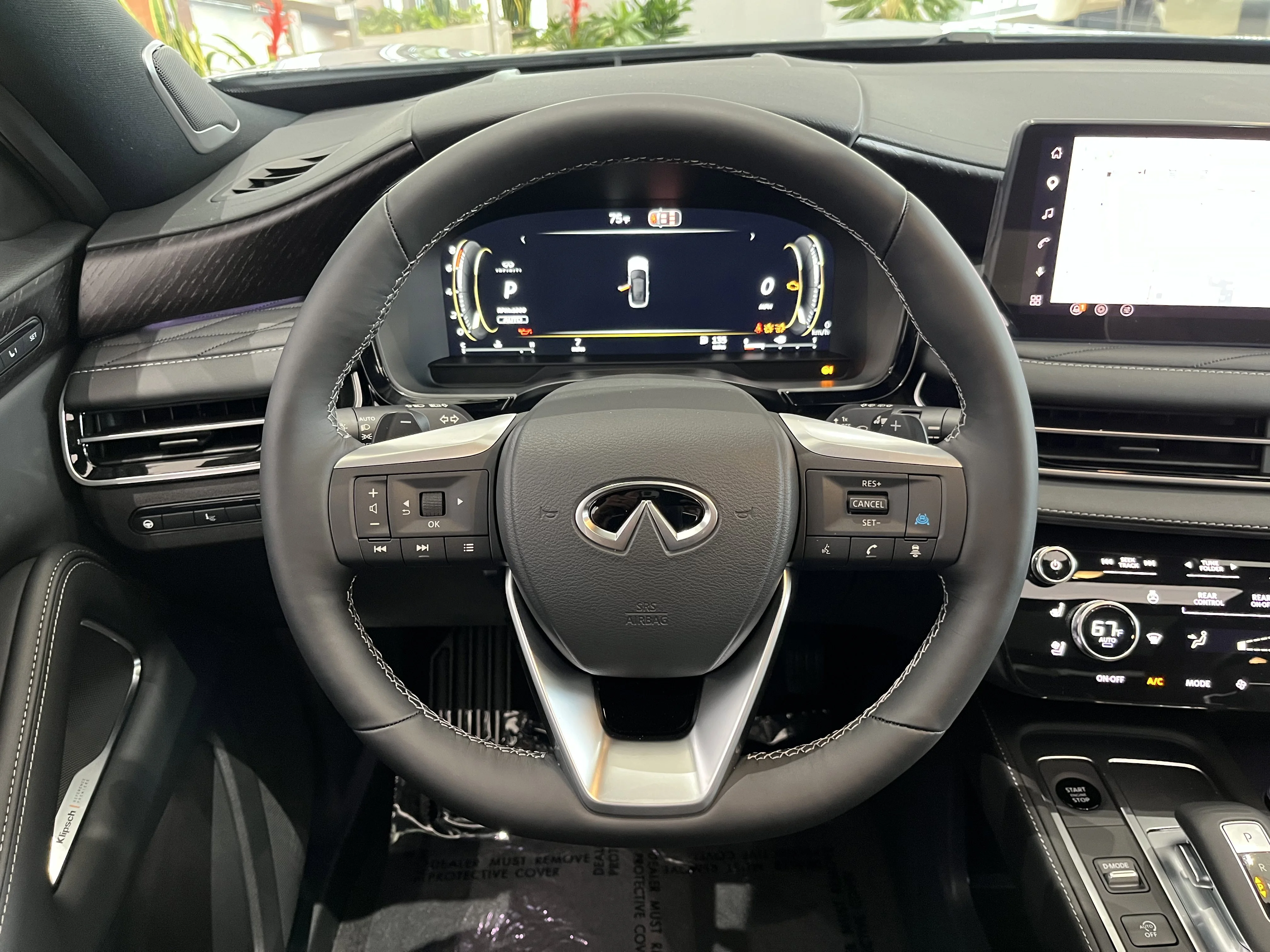 New 2027 Harbor Gray/Obsidian Black INFINITI AUTOGRAPH image 16