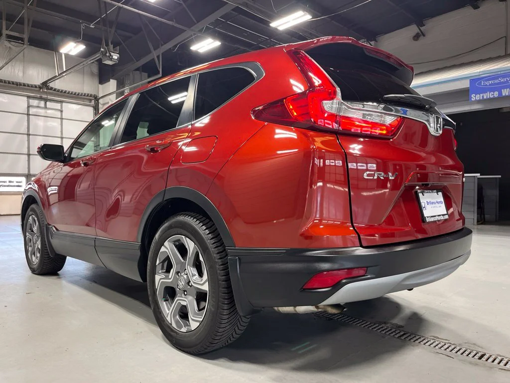 Certified Used 2017 Molten Lava Pearl Honda EX image 5