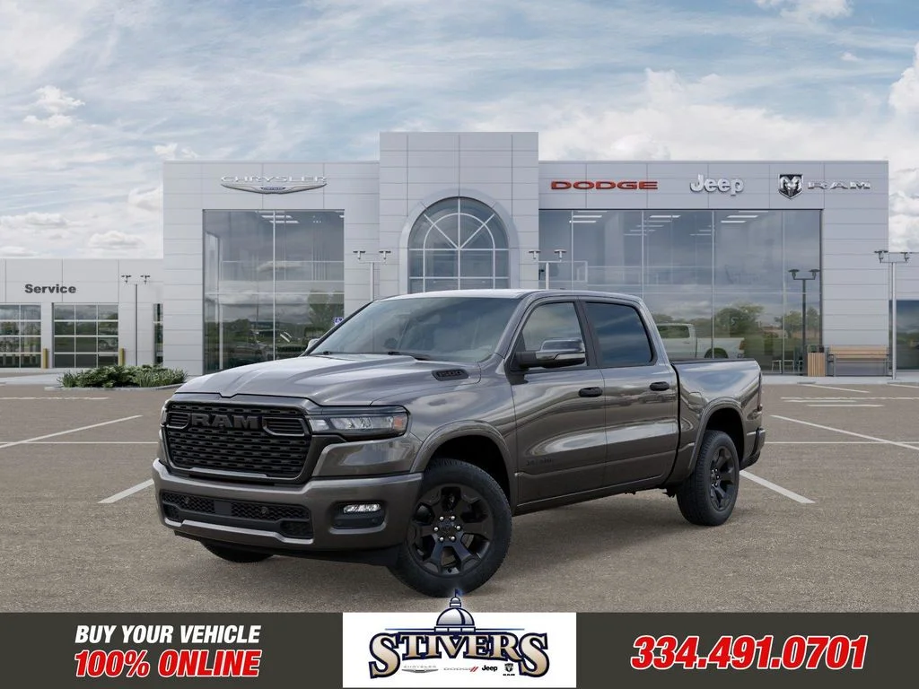 New 2026 Granite Crystal Metallic Clear-Coat Exterior Paint RAM Big Horn/Lone Star image 1