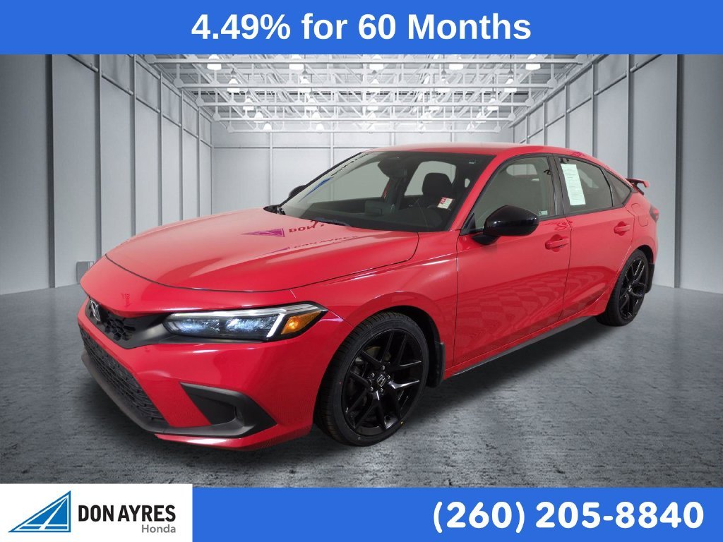 Certified Used 2022 Rallye Red Honda Sport image 1
