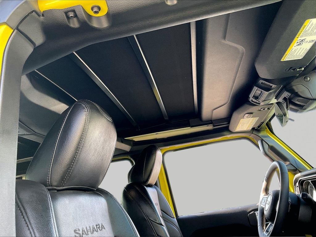 Used 2024 Yellow Jeep Sahara 4xe image 22