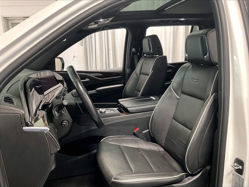 Used 2023 White Cadillac Premium Luxury image 10