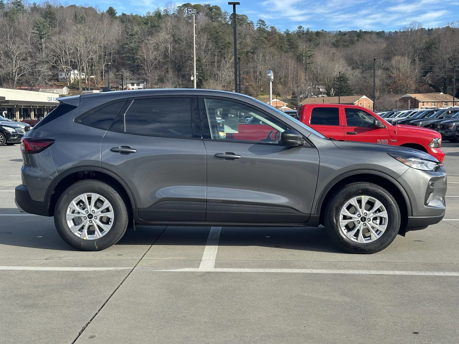 New 2026 Carbonized Gray Metallic Ford Active image 8