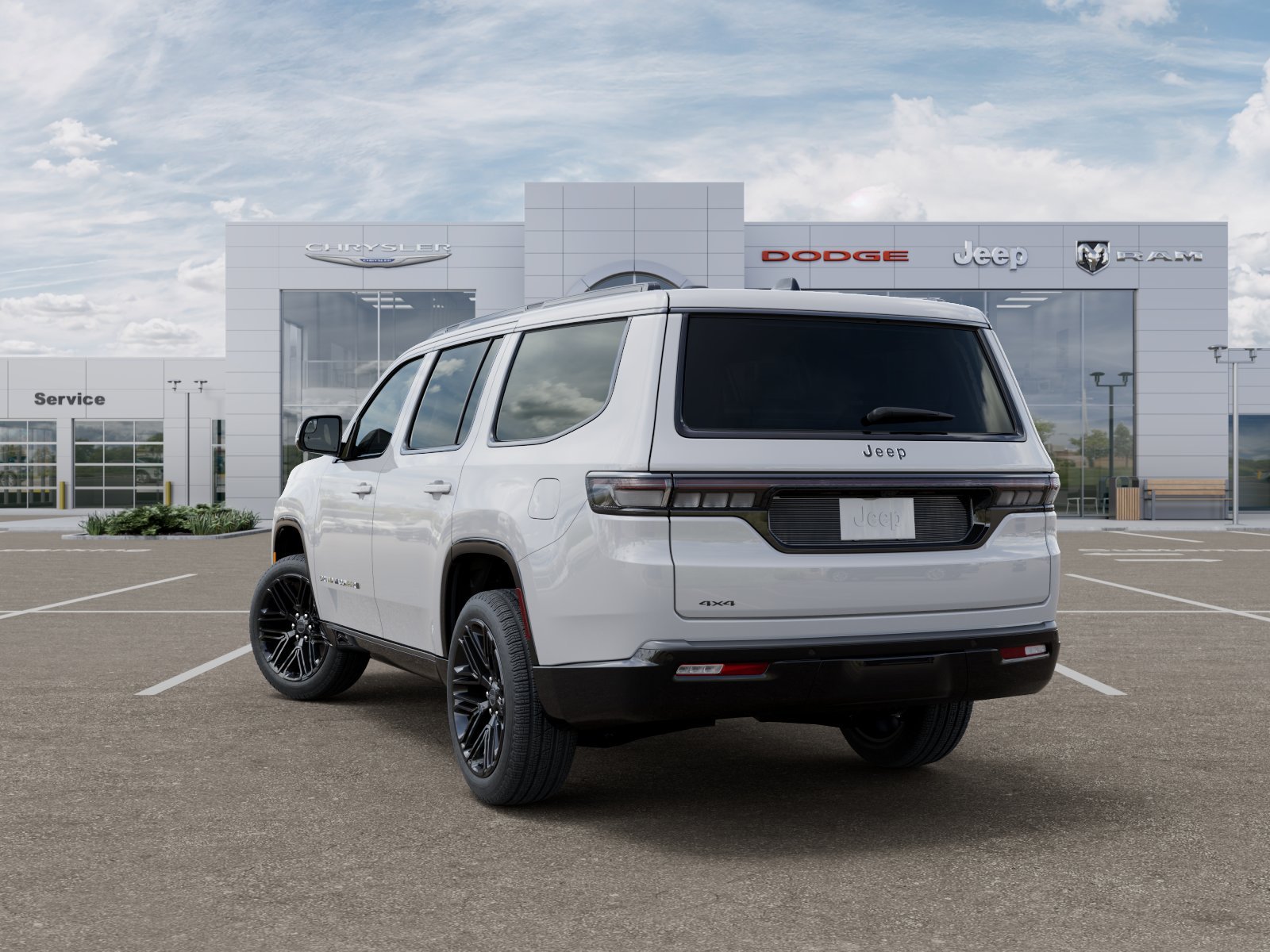 New 2026 Bright White Clear-Coat Exterior Paint Jeep Limited Reserve image 29