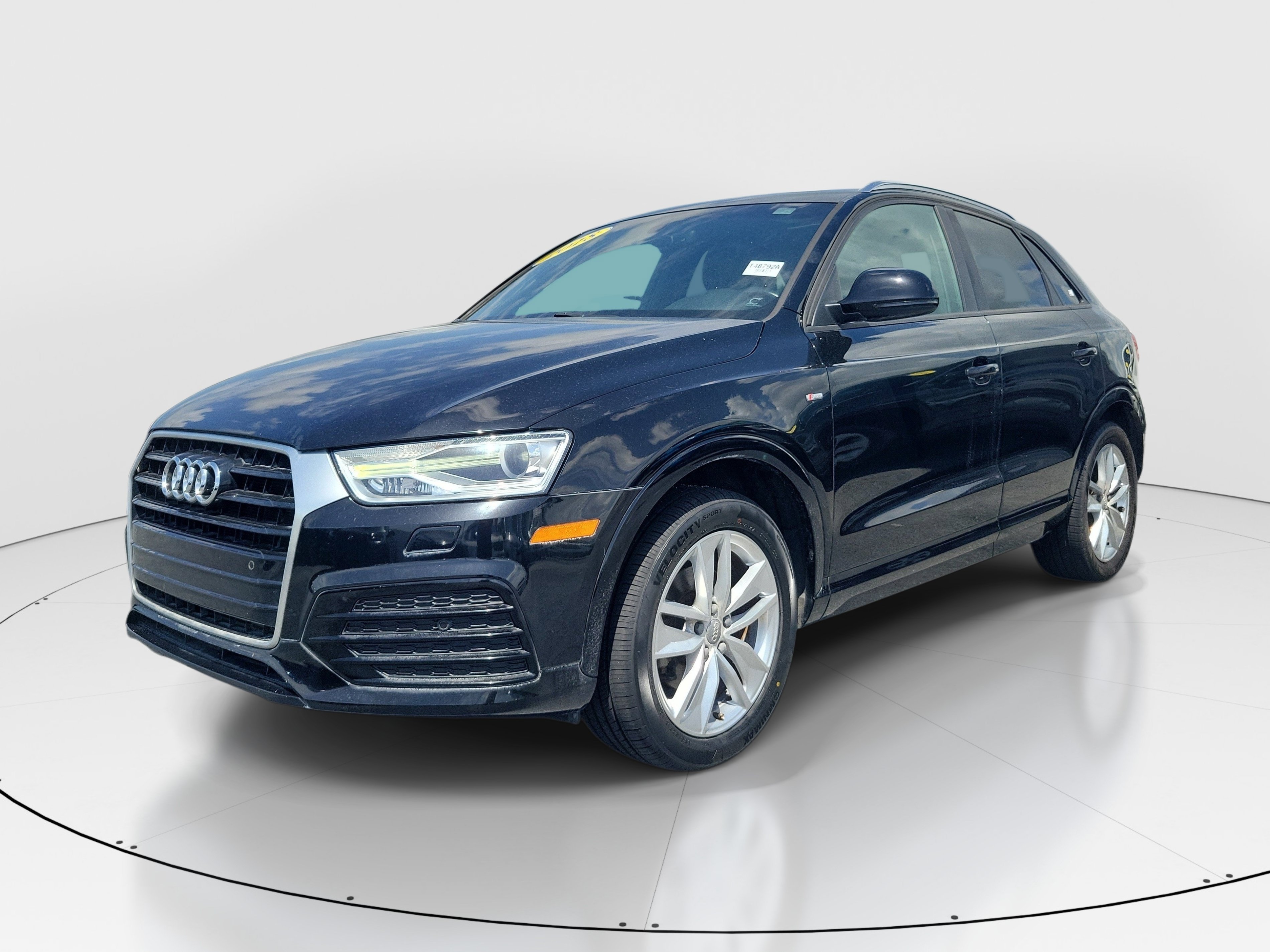 Used 2018 Brilliant Black Audi 2.0T Premium image 3