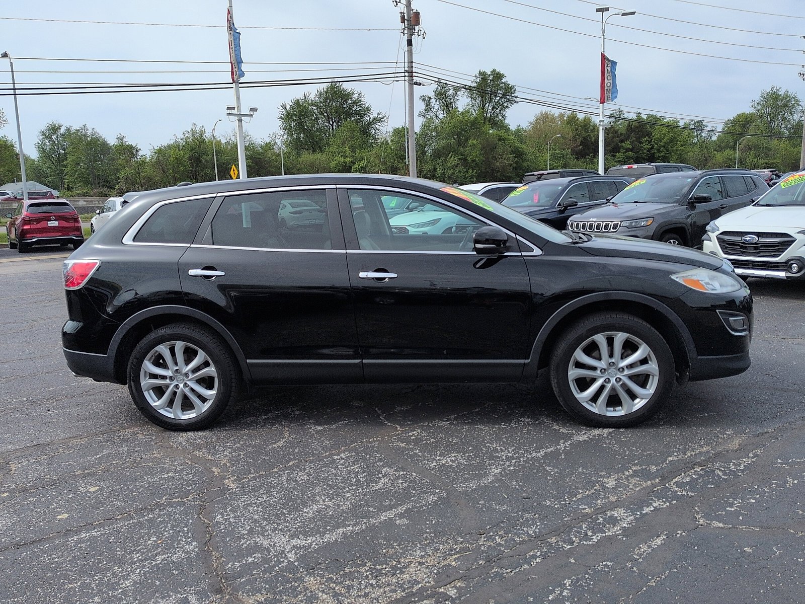 Used 2012 Mazda CX-9 Grand Touring with VIN JM3TB2DA7C0355734 for sale in Evansville, IN