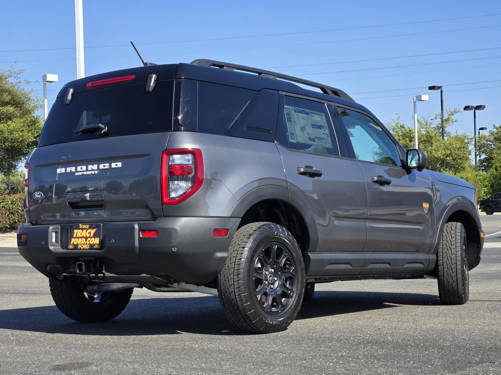 New 2026 Carbonized Gray Metallic Ford Badlands® image 4