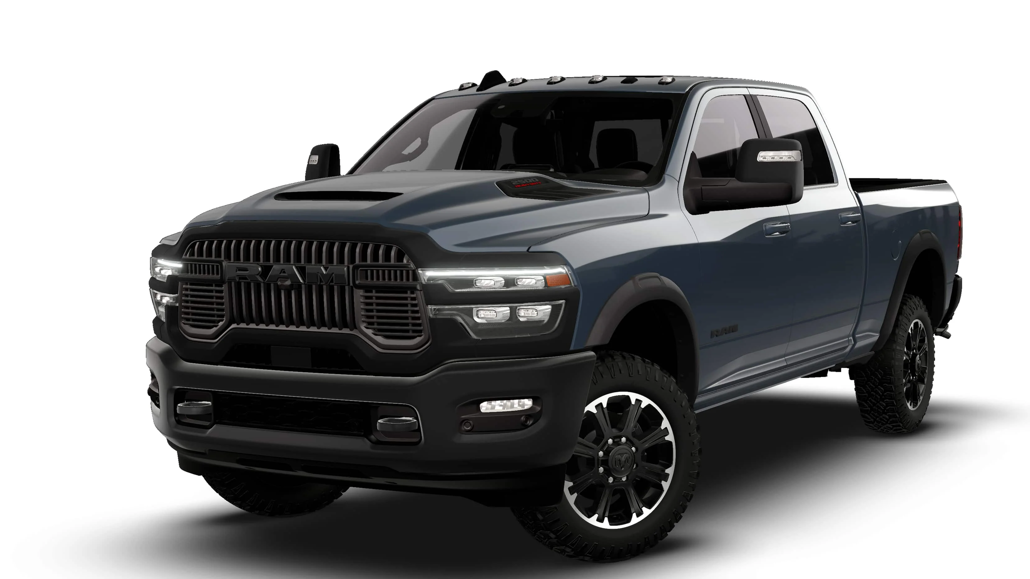 New 2026 Forged Blue Metallic Exterior Paint RAM REBEL image 13