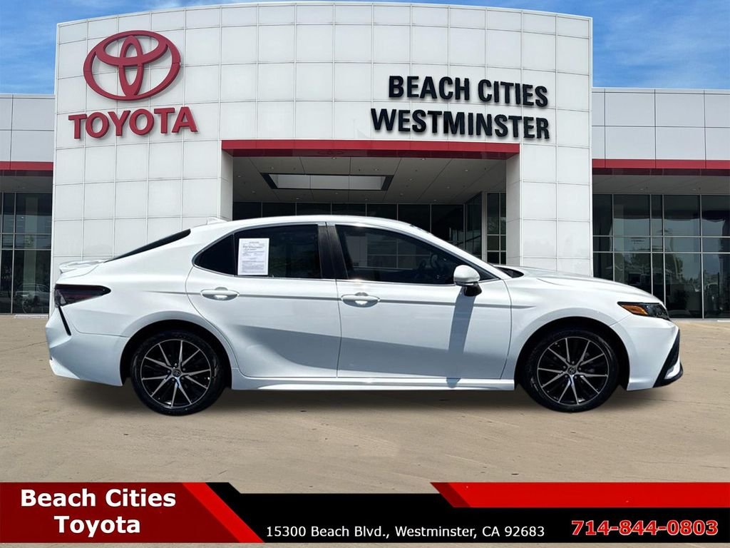 Certified Used 2023 White Toyota SE image 13