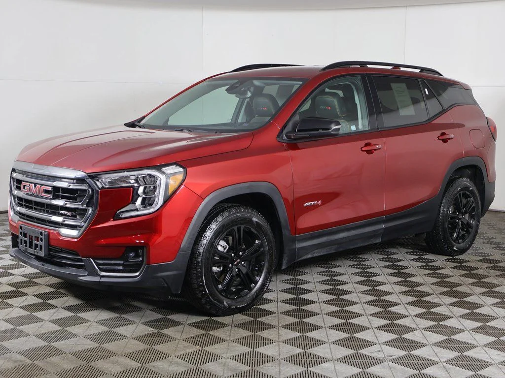 Used 2024 Red GMC AT4 image 8