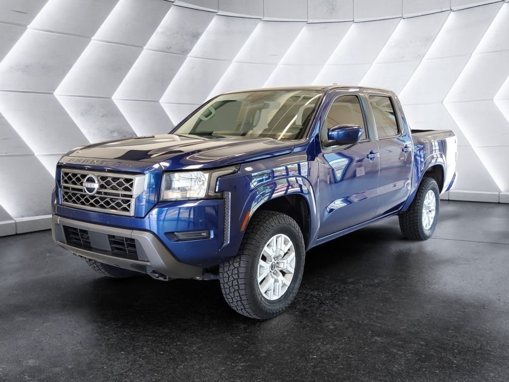Used 2022 Blue Nissan SV image 3