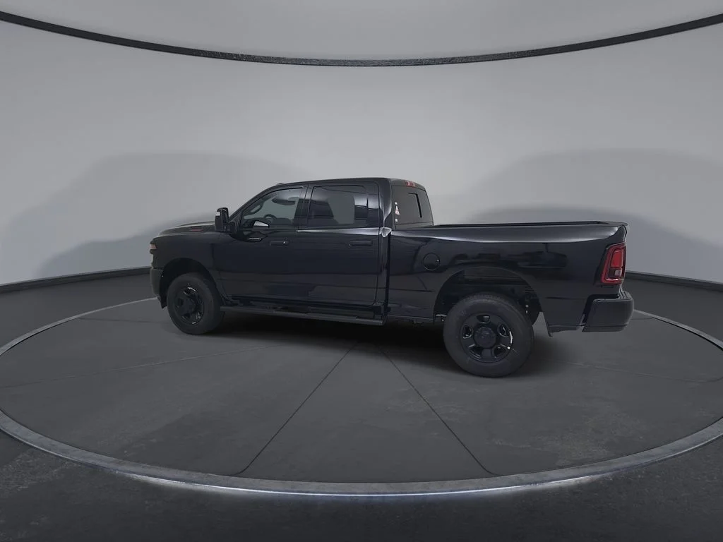 New 2026 Diamond Black Crystal Pearl-Coat Exterior Paint RAM Tradesman image 9