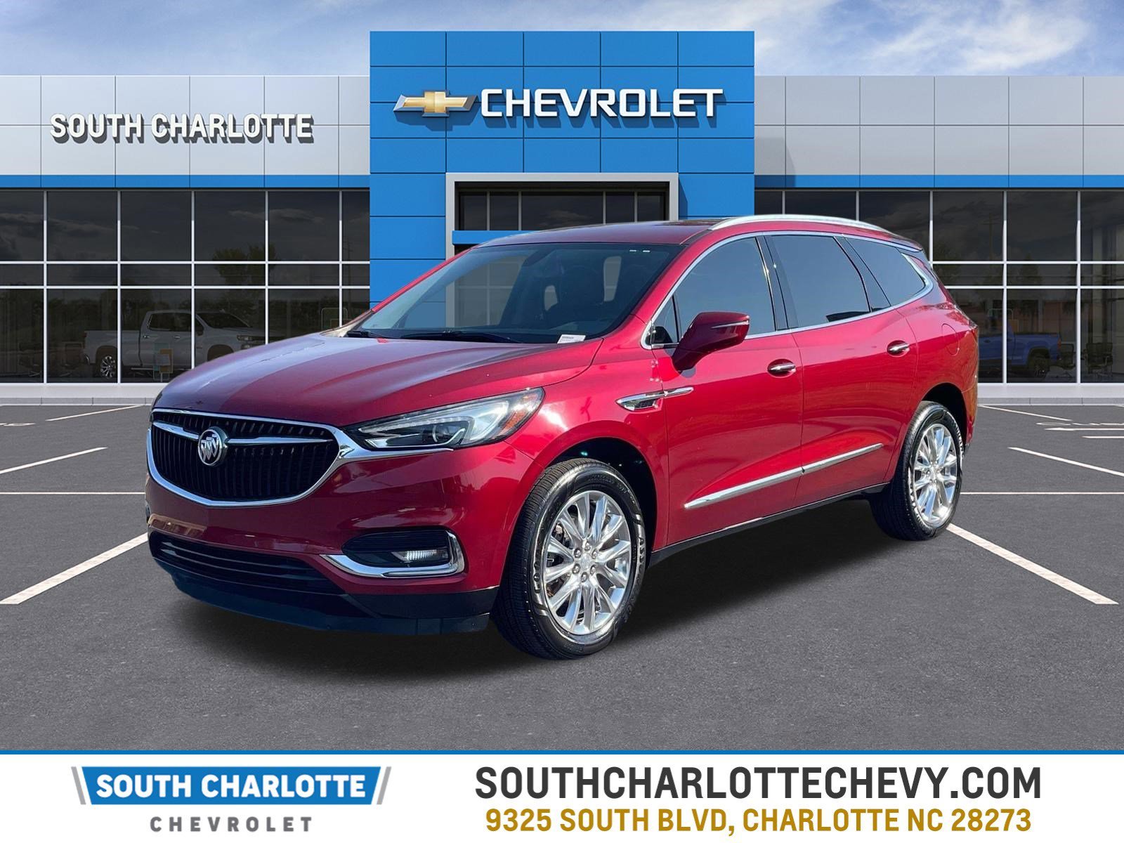 Red Quartz Tintcoat 2020 Buick Enclave Essence FWD SUV / Crossover Front-Wheel Drive
