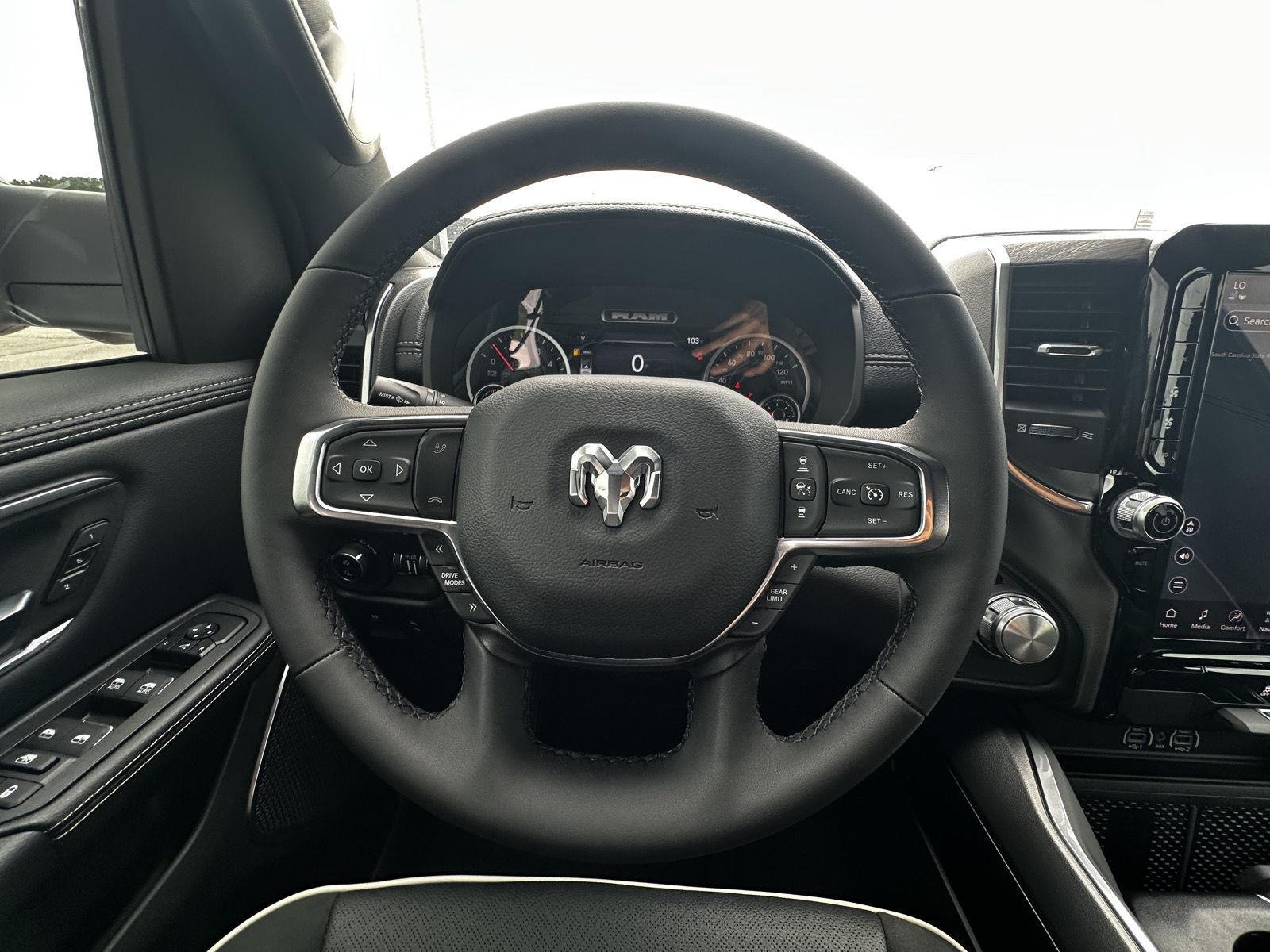 New 2026 Bright White Clear-Coat Exterior Paint RAM Laramie image 14