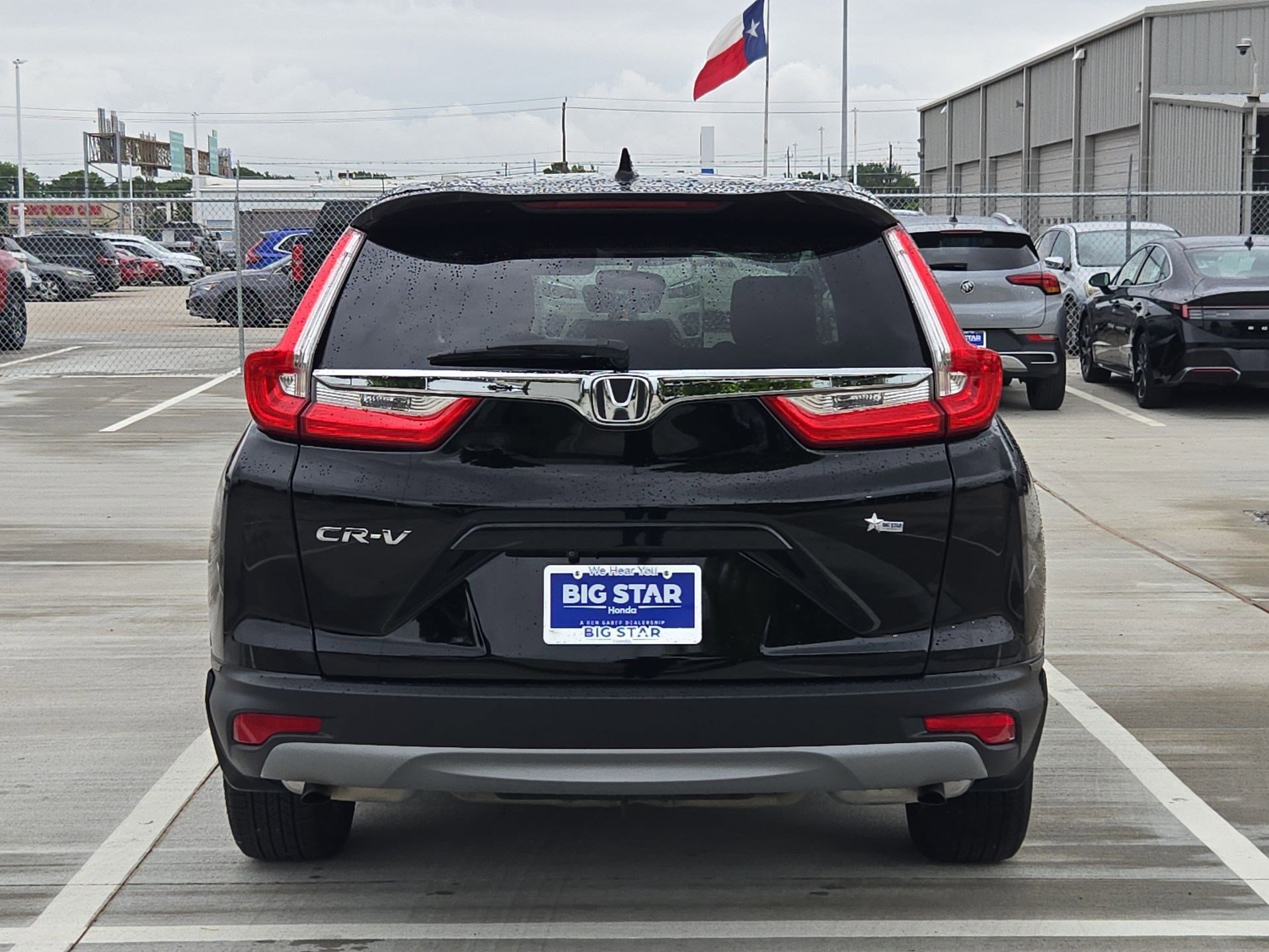 Used 2017 Crystal Black Pearl Honda EX image 4