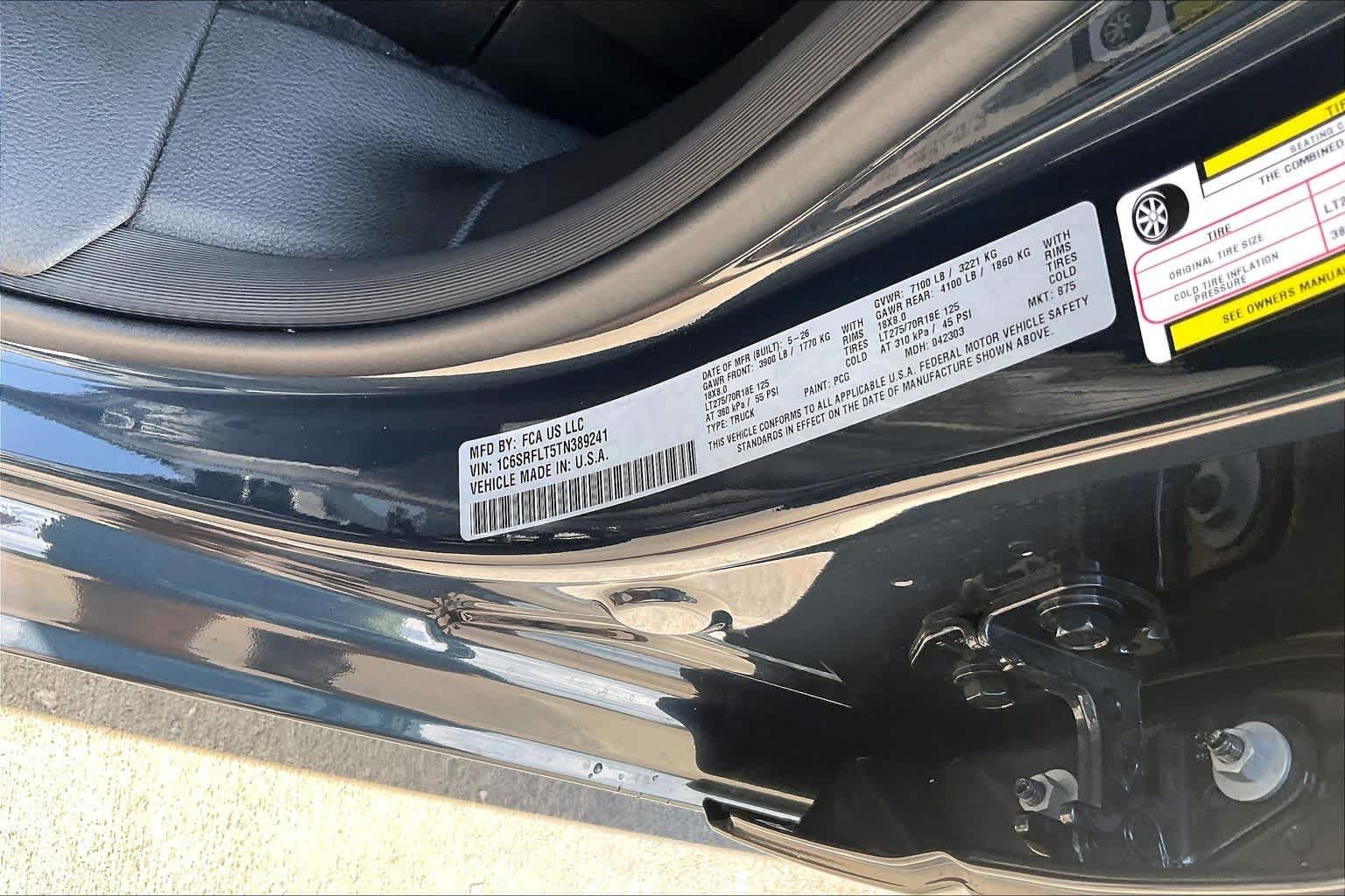New 2026 Forged Blue Metallic Exterior Paint RAM Rebel image 20