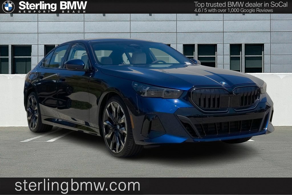 New 2026 Tanzanite Blue II Metallic BMW 530i image 1