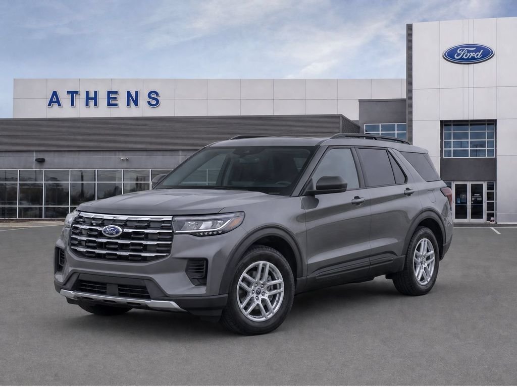 New 2026 Carbonized Gray Metallic Ford Active image 2