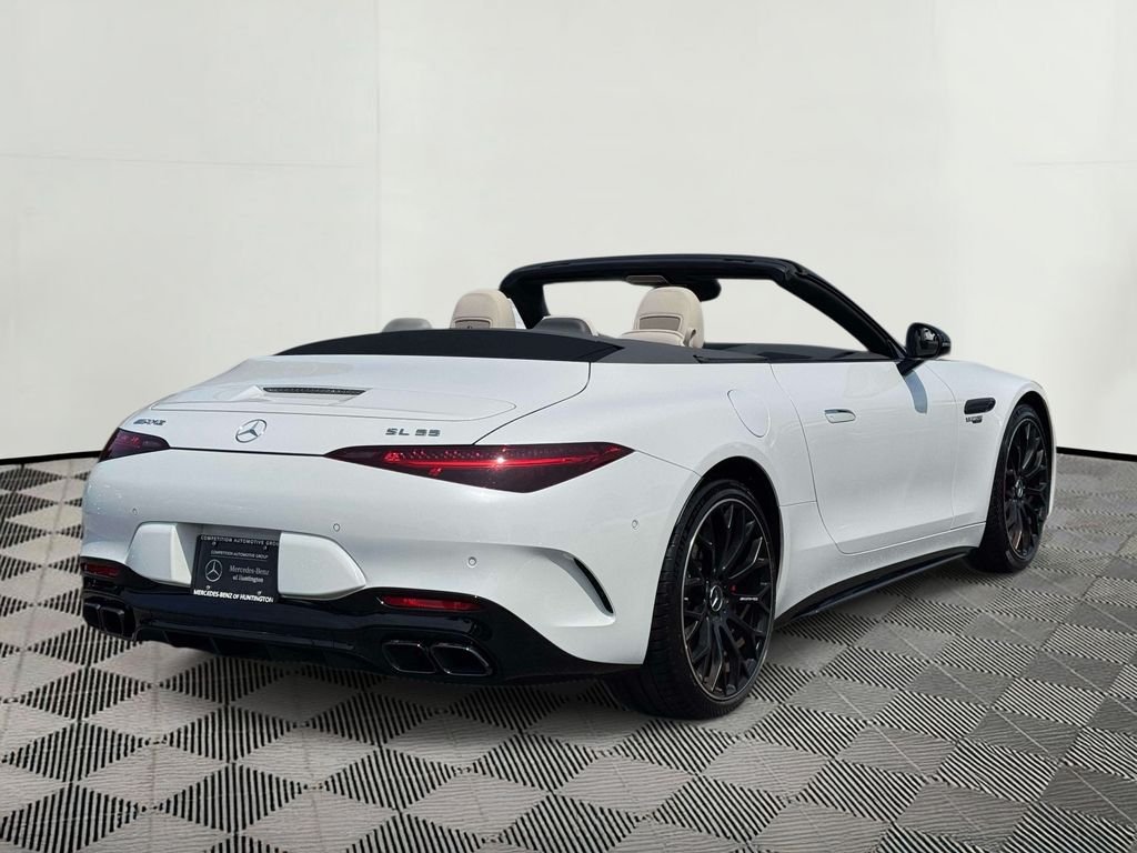 Certified Used 2022 MANUFAKTUR Moonlight White Metallic Mercedes-Benz SL 55 AMG® image 11