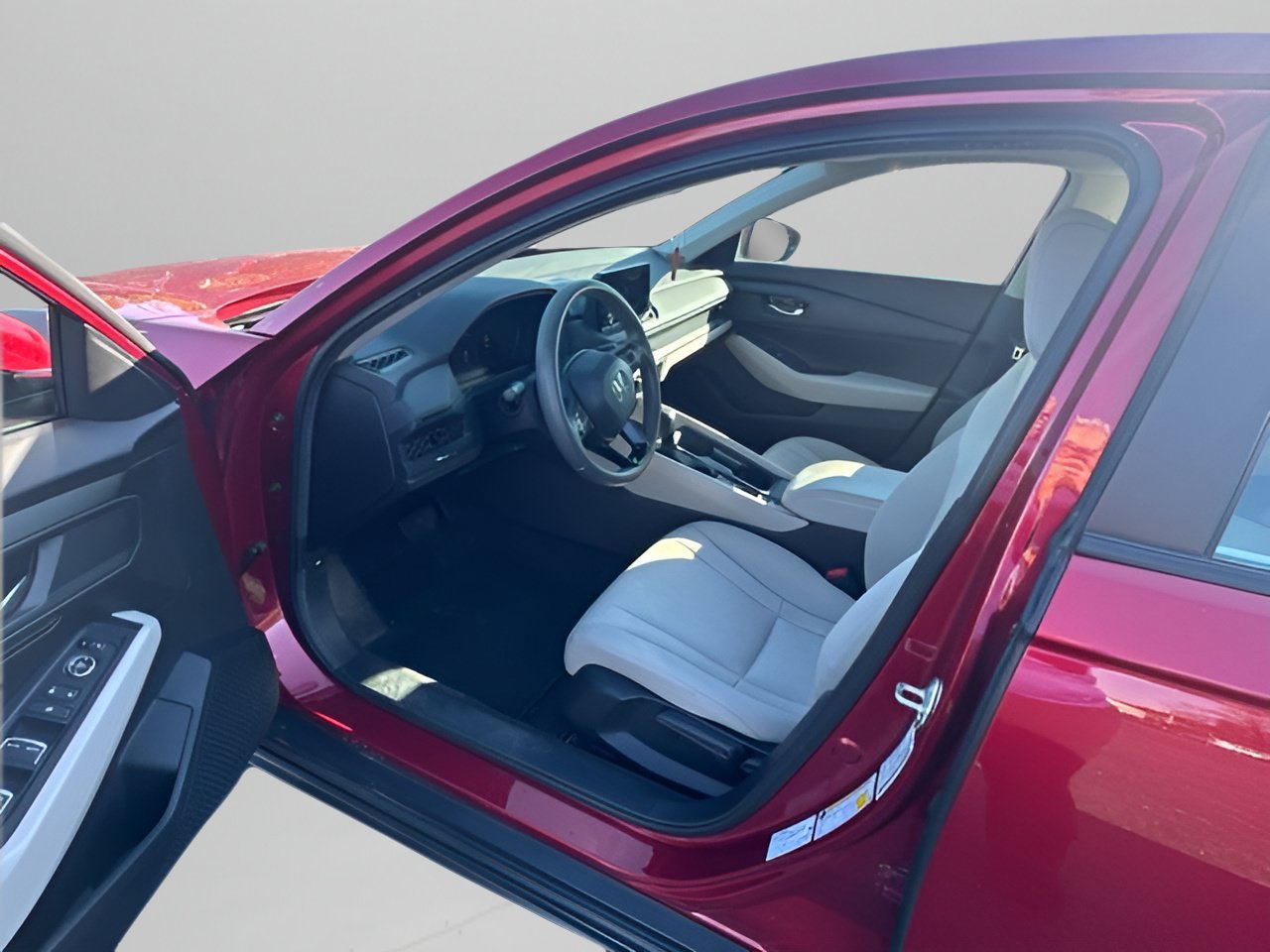 Certified Used 2024 Radiant Red Metallic Honda LX image 12