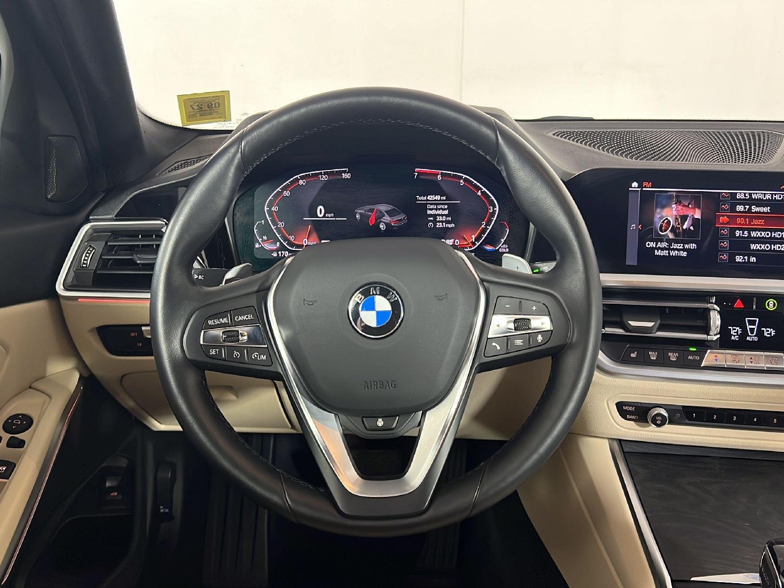 Used 2021 Alpine White BMW 330i xDrive image 17