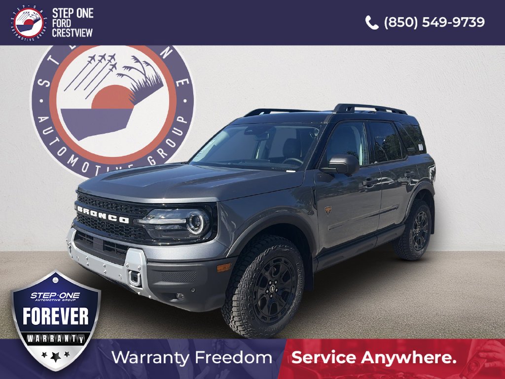 New 2026 Carbonized Gray Metallic Ford Badlands® image 1