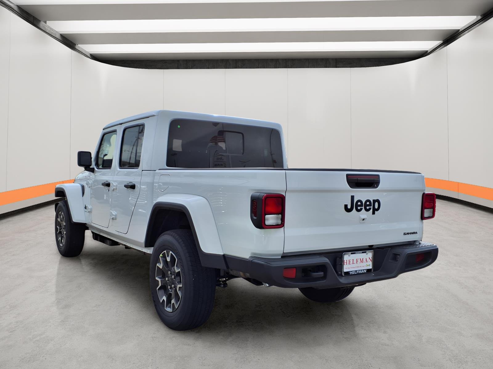 New 2026 Bright White Clear-Coat Exterior Paint Jeep Sahara image 4