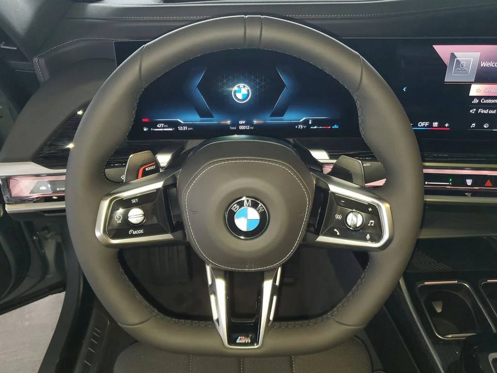 New 2026 Frozen Pure Grey Metallic BMW 740i image 18