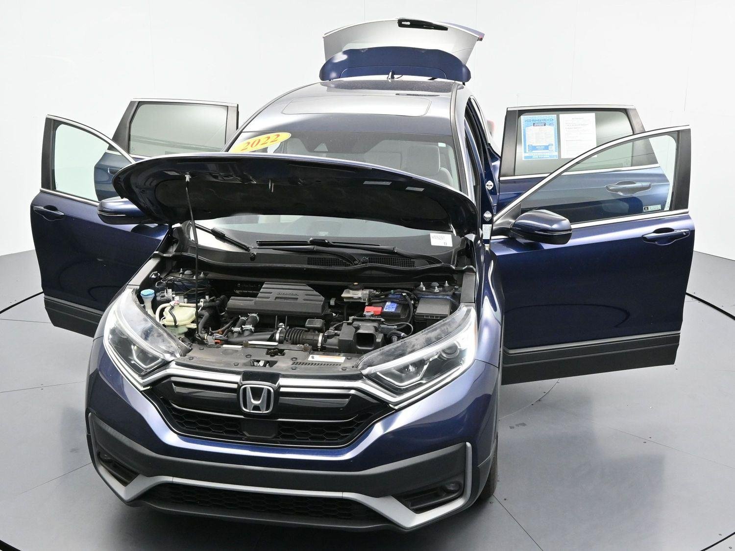Used 2022 Obsidian Blue Pearl Honda EX image 42