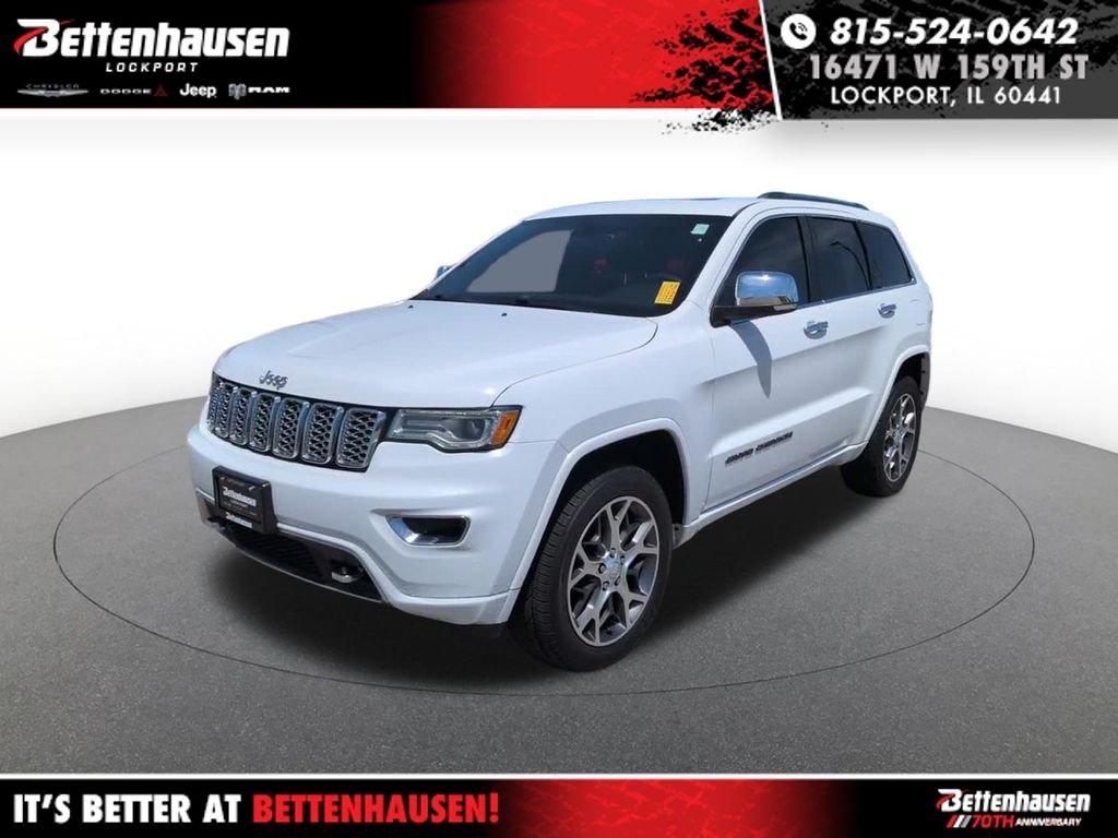 Used 2020 White Jeep Overland image 1