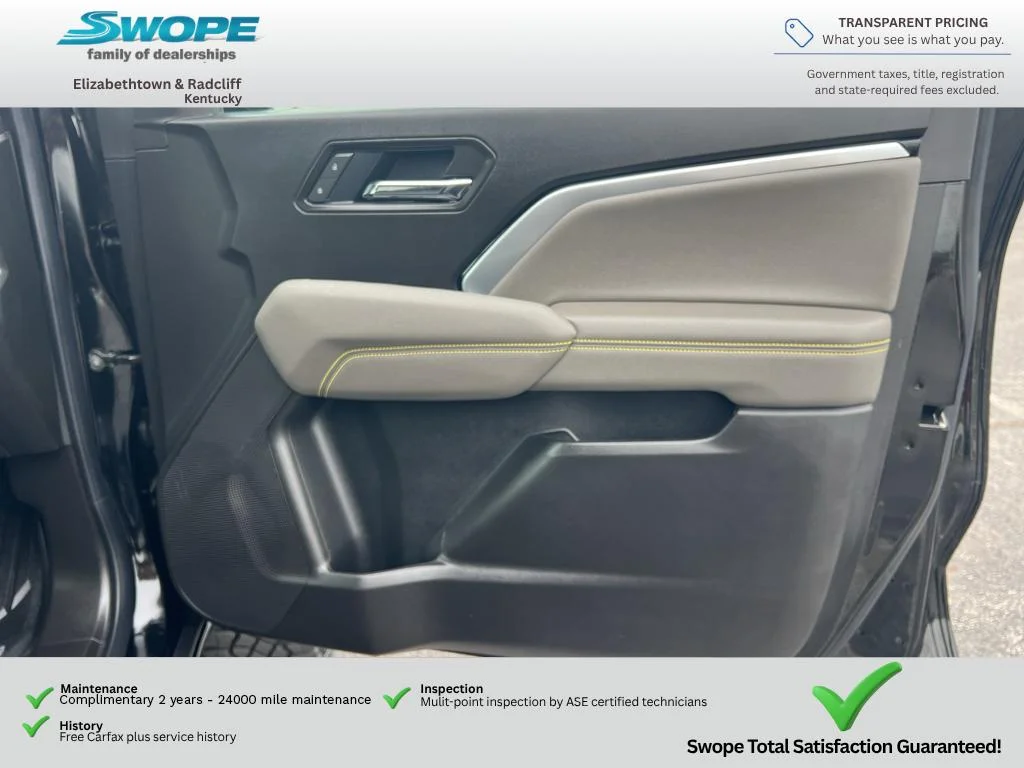 Used 2025 Black Chevrolet 4WD ZR2 image 23
