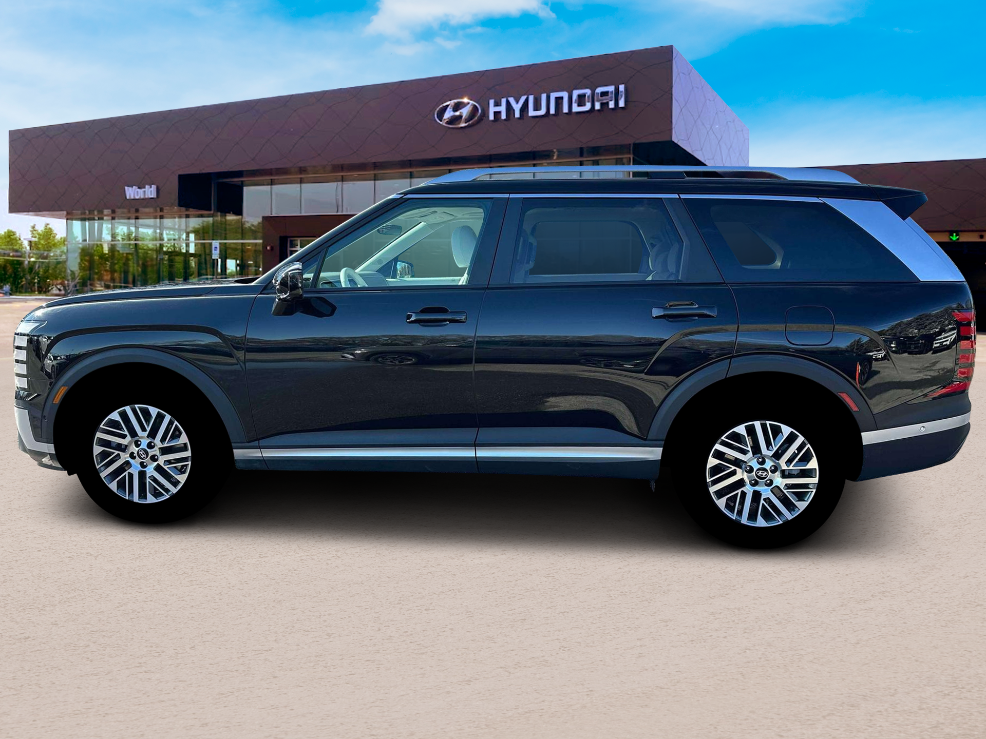 New 2026 Abyss Black Pearl Hyundai SEL Premium AWD image 3