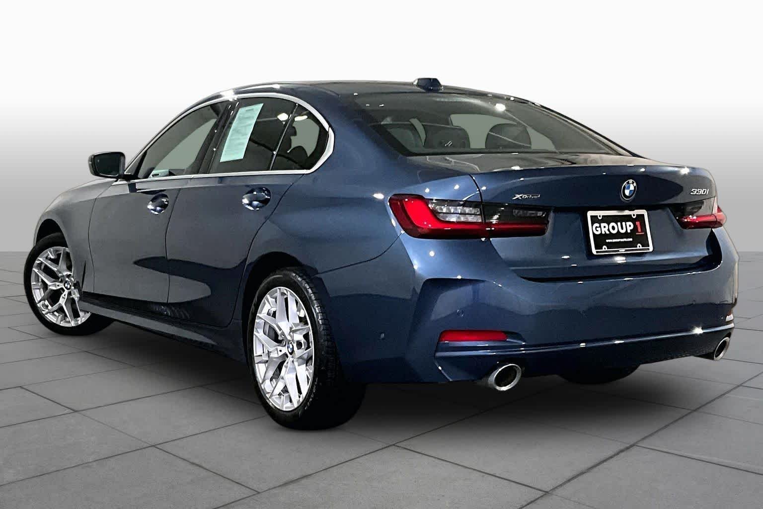 Certified Used 2025 Arctic Race Blue metallic BMW 330i xDrive image 11