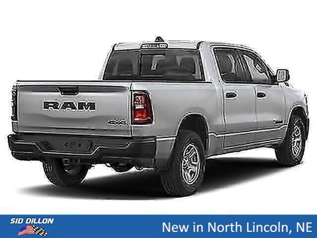 New 2026 Silver Zynith Exterior Paint RAM Express Crew Cab 4x4 5