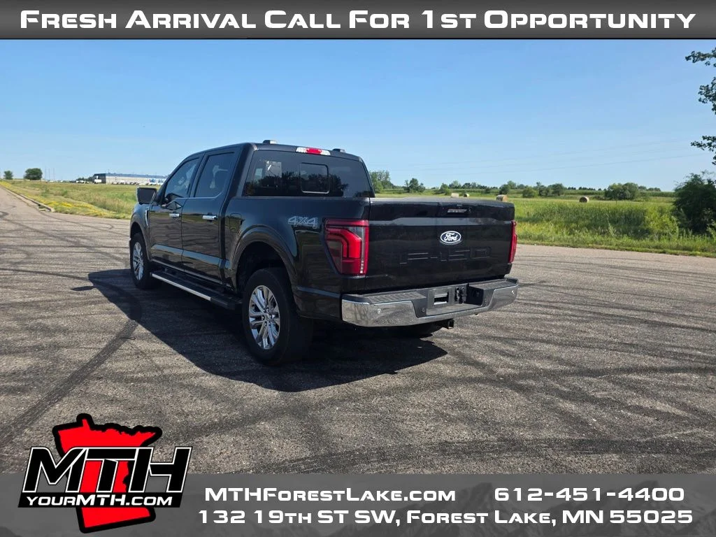 Certified Used 2024 Black Ford Lariat image 6
