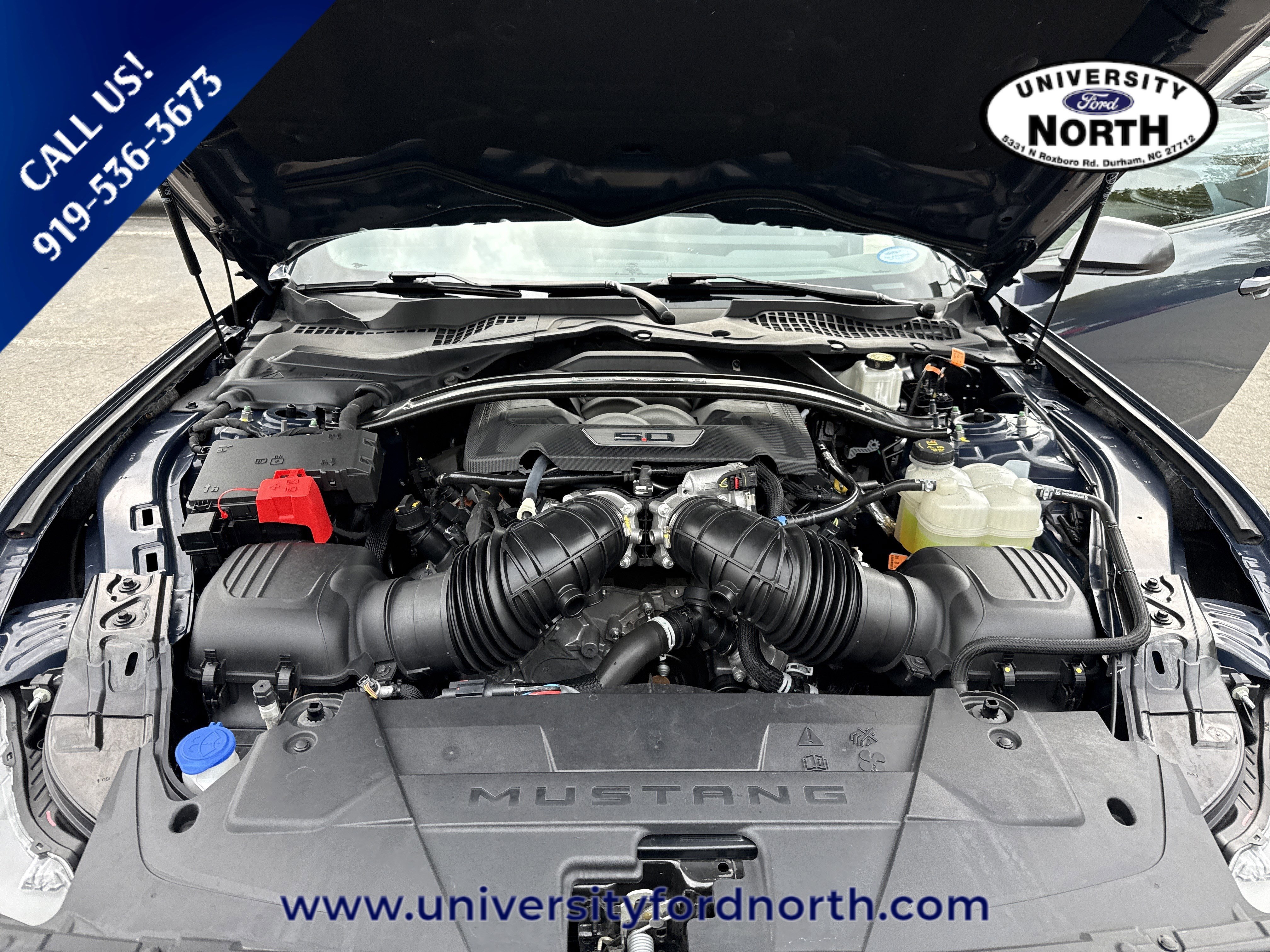 Used 2024 Blue Ember Metallic Ford Dark Horse image 19