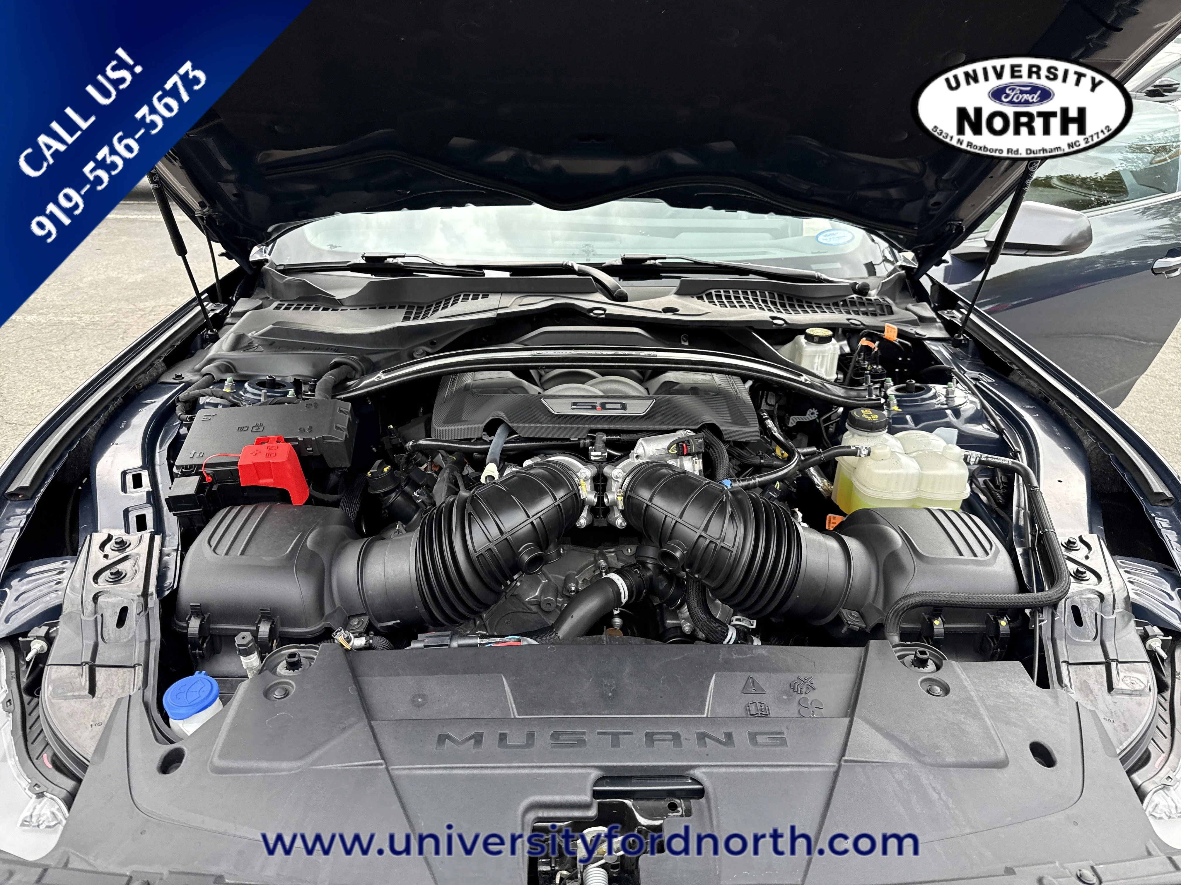 Used 2024 Blue Ember Metallic Ford Dark Horse image 19