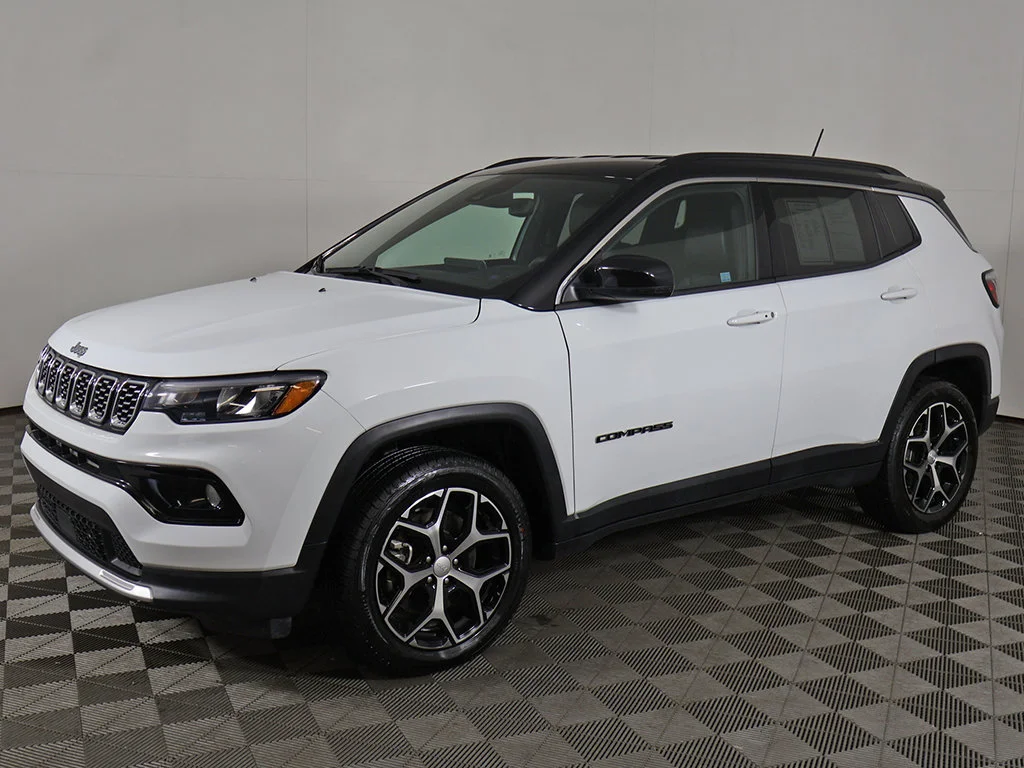 Used 2024 Bright White Clearcoat Jeep Limited image 7