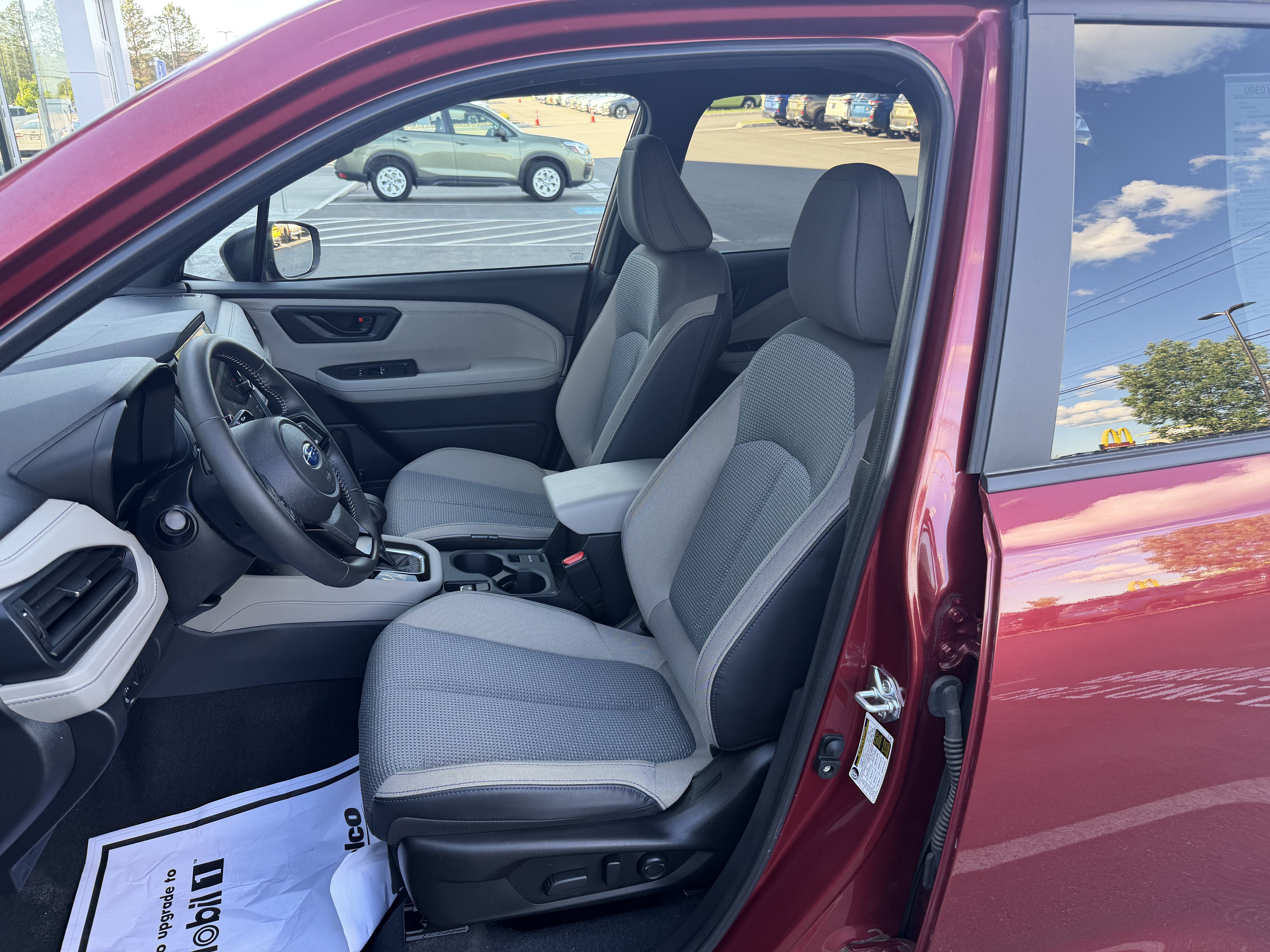 Used 2025 Crimson Red Pearl Subaru Premium image 9