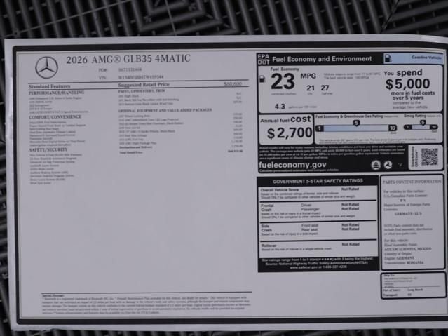 2026 Mercedes-Benz GLB AMG GLB 35 - Photo 9