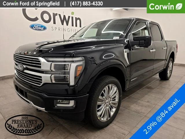 New 2026 Agate Black Metallic Ford Platinum® image 1