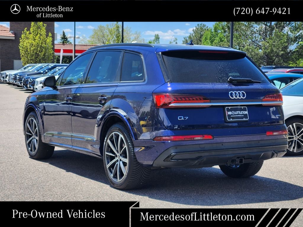 Used 2021 Blue Audi 55 Premium Plus image 5