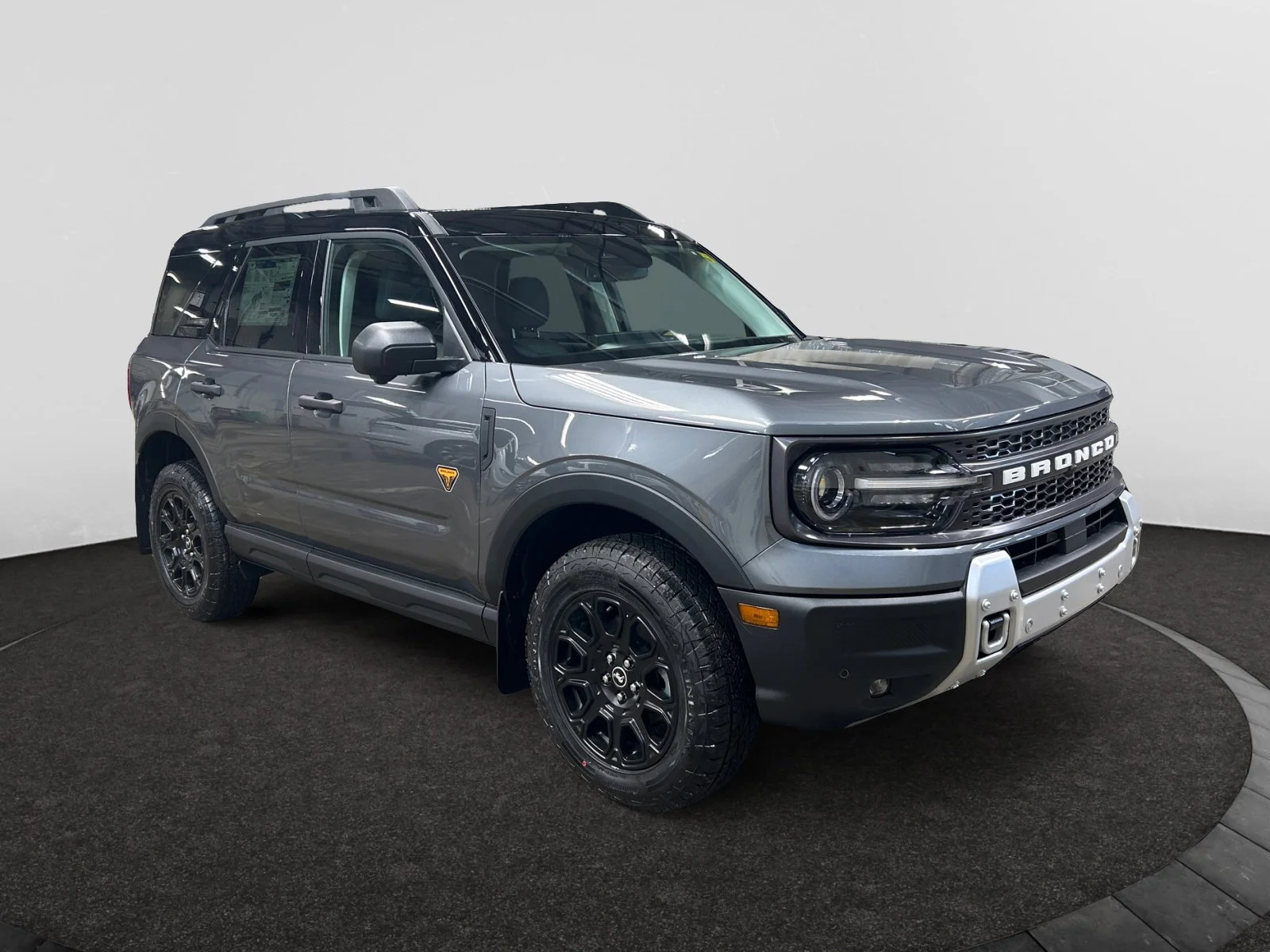 New 2026 Carbonized Grey Metallic Ford Badlands image 7