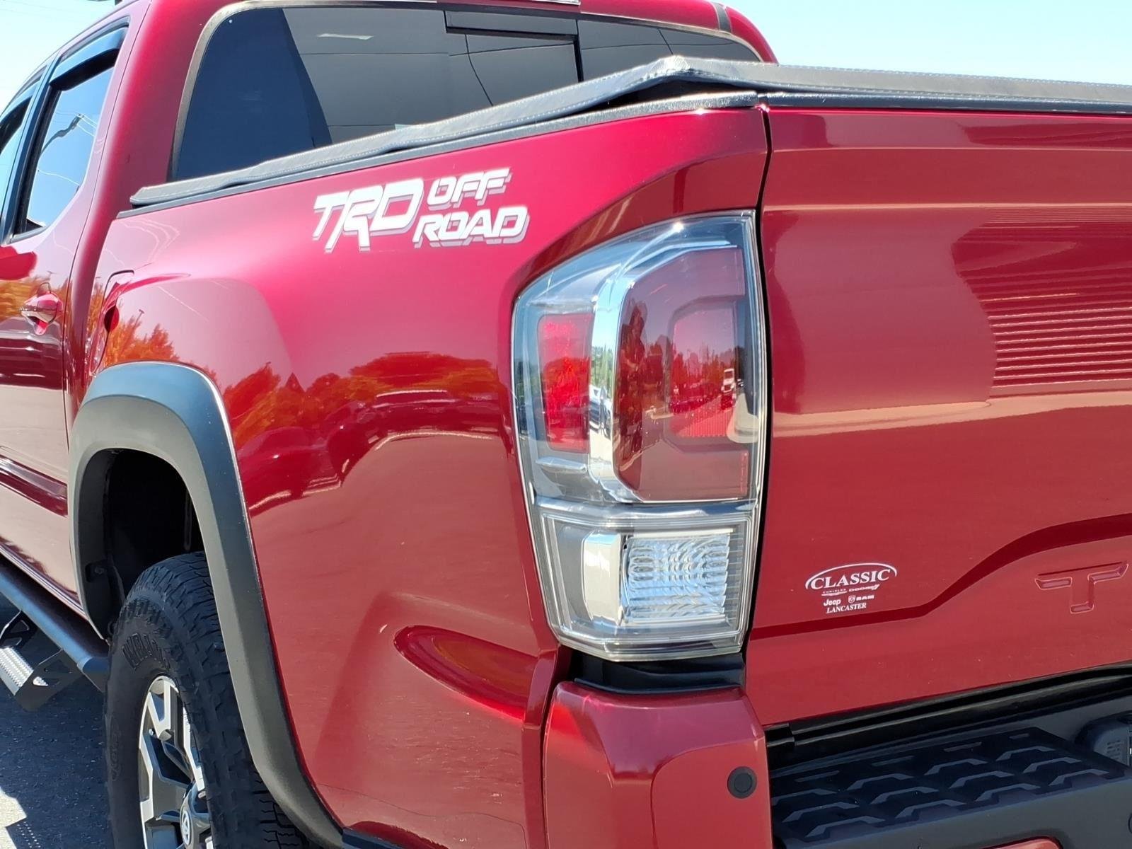 Used 2022 Barcelona Red Metallic Toyota TRD Off Road image 16