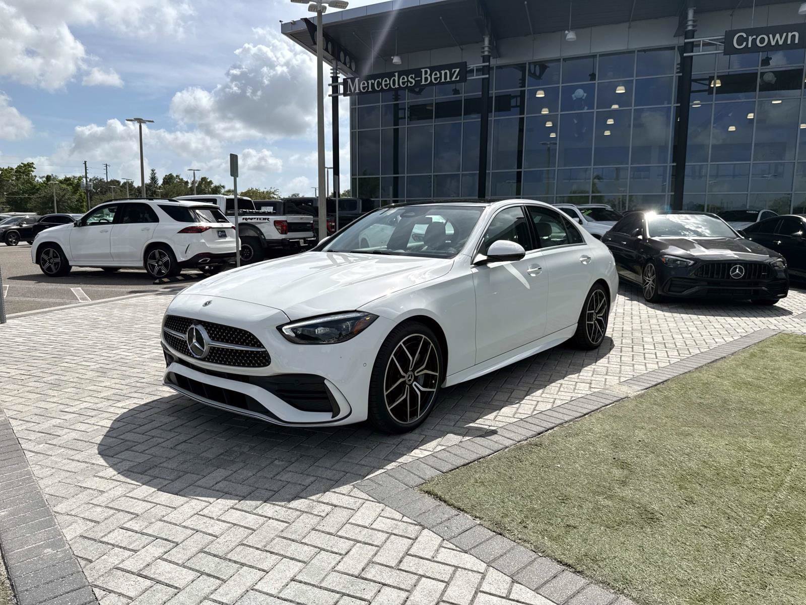 New 2026 Polar White Mercedes-Benz C 300 Sedan image 2